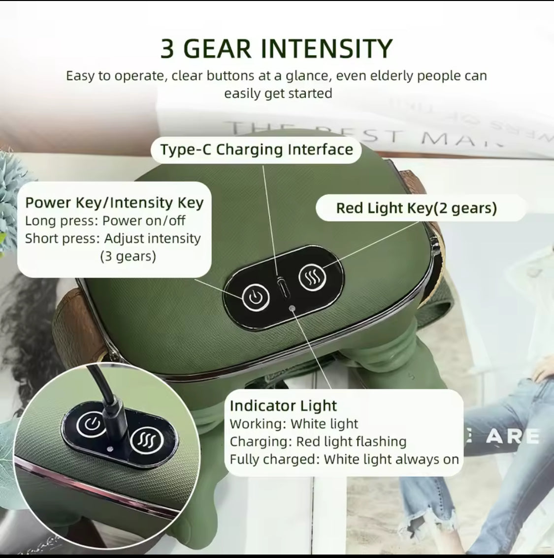 Stress, raideurs, douleurs ? Ce masseur fait tout disparaître !